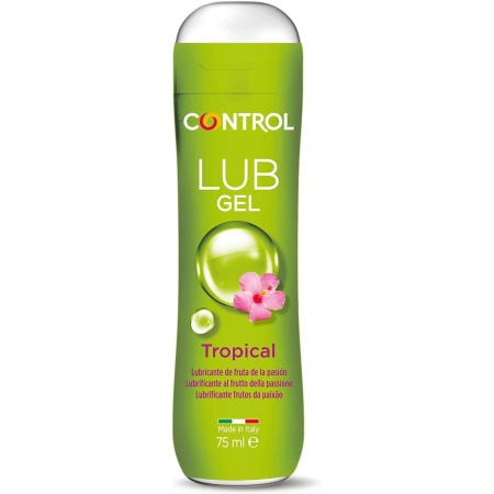 Lubricante Control Gel Tropical 75 ml | Sexualidad | Farmaelglobo