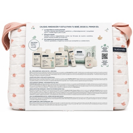 Suavinex Bolso color ROSA cosmética bebé | Bebé | Farmaelglobo