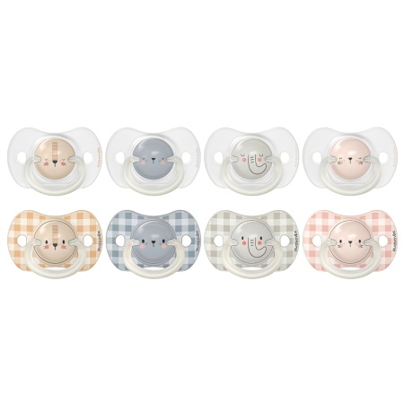 Suavinex Pack Chupetes 6-18 meses Day and Night Pack 2 Unidades