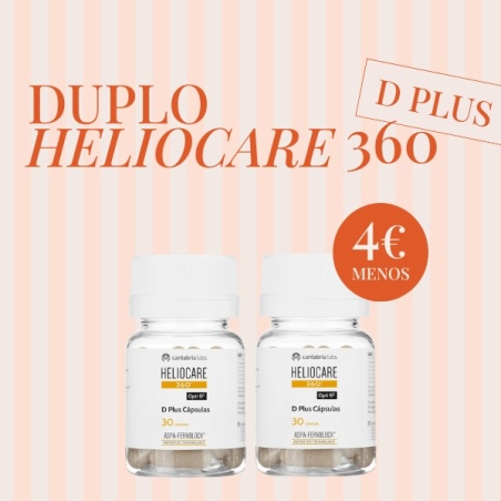 Heliocare 360 D Plus DUPLO 2 x 30 Cápsulas