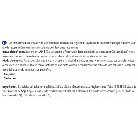 Inmunoferon 90 Cápsulas