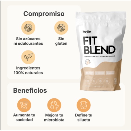 BAIA FOOD Fit Blend Vainilla 600 g