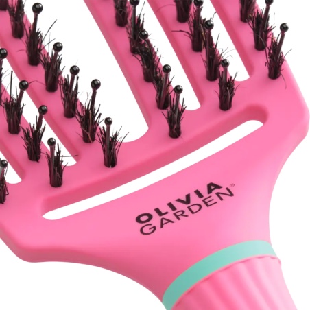 Olivia Garden Cepillo Fingerbrush Lollipop Pink