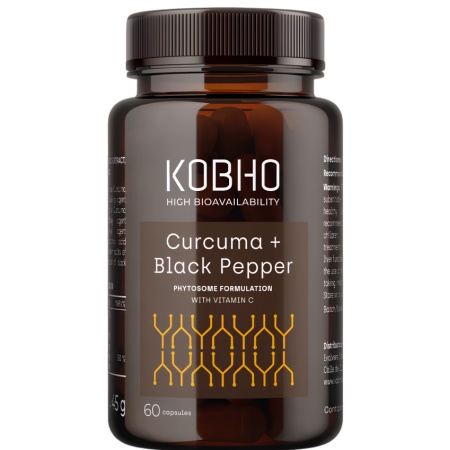 KOBHO CURCUMA + PIMIENTA NEGRA 60 CAPS