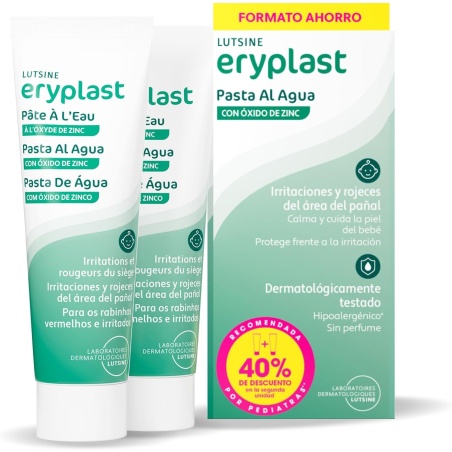 Lutsine Eryplast Pasta al Agua DUPLO 2 x 75 g