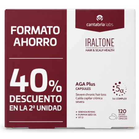 Iraltone Duplo Aga Plus 2x60 Cápsulas