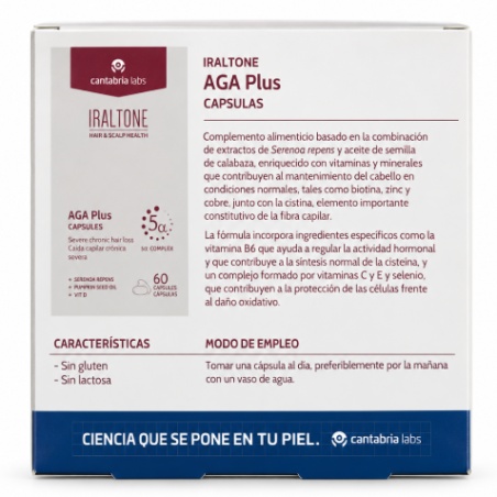 Iraltone Duplo Aga Plus 2x60 Cápsulas