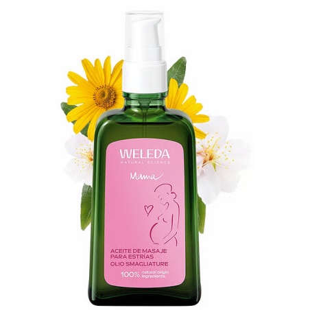 Weleda Mum Aceite para Masaje Antiestrías 100 ml
