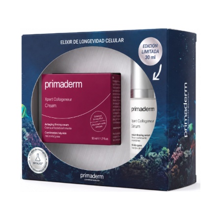 Primaderm Xpert Collageneur Pack Crema Piel Mixta y Grasa 50 ml + Sérum 30 ml