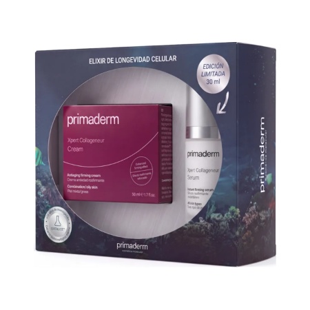Primaderm Xpert Collageneur Pack Crema Piel Mixta y Grasa 50 ml + Sérum 30 ml