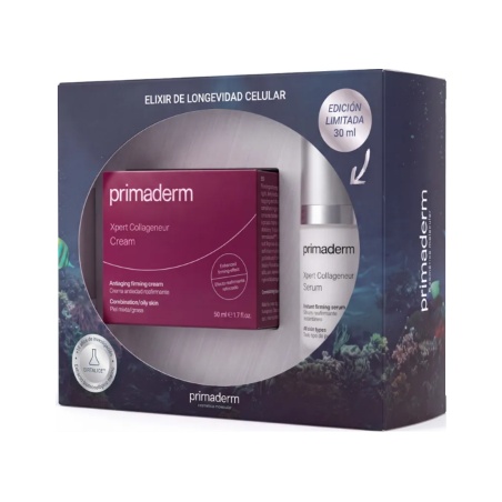Primaderm Xpert Collageneur Pack Crema Piel Mixta y Grasa 50 ml + Sérum 30 ml