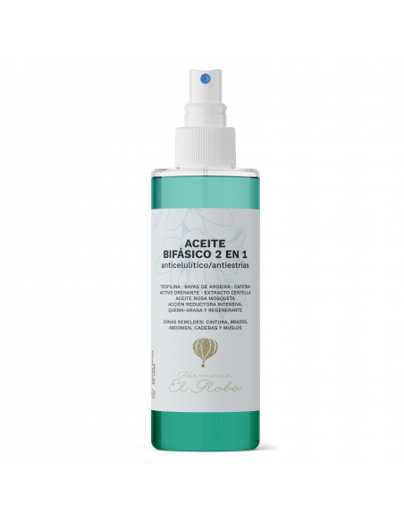 Farmacia El Globo Aceite bifásico 2 en 1 Anticelulitico/antiestrías...