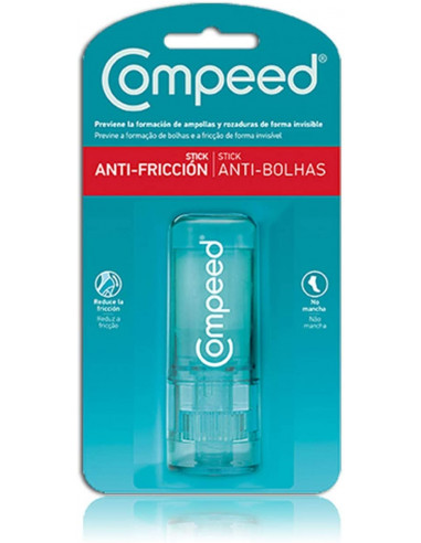 Compeed anti-fricción prevención ampollas stick 8 ml