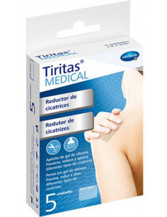 Tiritas Apósitos MEDICAL Reductor De Cicatrices 5 X 7,5 CM 5 U | Co...