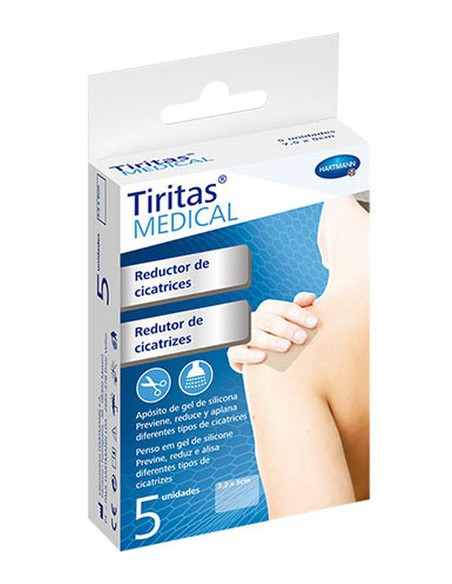 Tiritas Apósitos MEDICAL Reductor De Cicatrices 5 X 7,5 CM 5 U | Co...