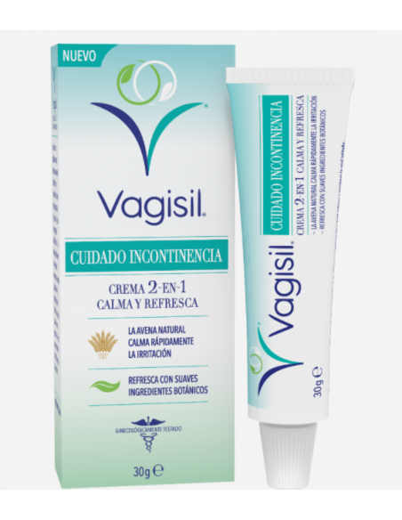 Vagisil Cuidado Incontinencia Crema 2 en 1 | Higiene | Farmaelglobo Vagisil Cuidado Incontinencia Crema 2 en 1 | Higiene | Farmaelglobo