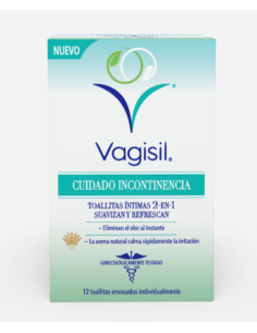 Vagisil Cuidado Incontinencia Toallitas íntimas | Higiene | Farmael...