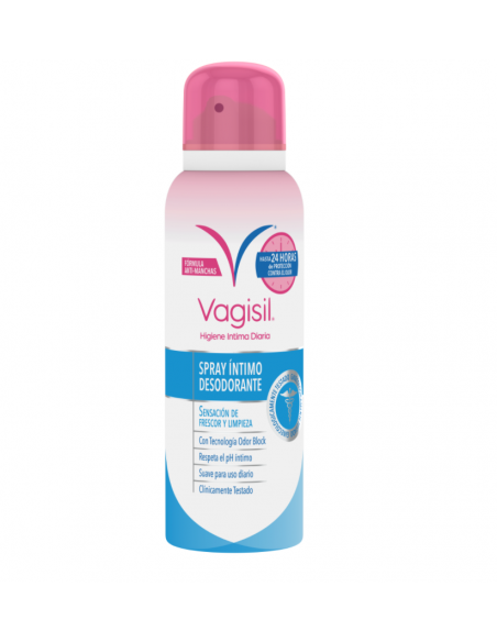 Vagisil Desodorante íntimo Spray 125 ml | Higiene | Farmaelglobo