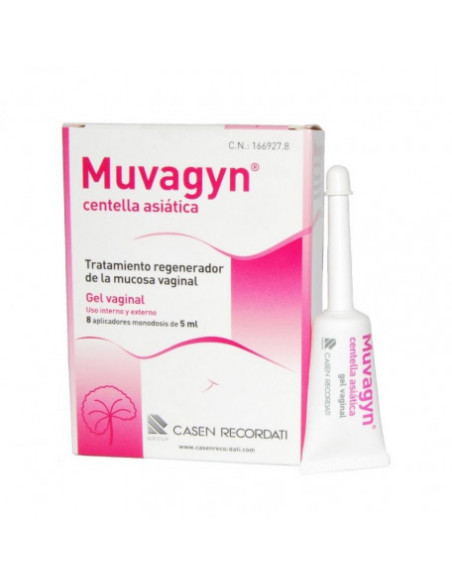 Muvagyn centella asiática 8 aplicadores monodosis | Higiene | Farma...