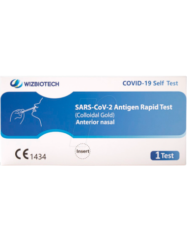 Prueba rápdia Test de antígenos SARS-CoV-2 1 Test