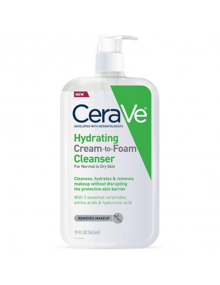 CeraVe Limpiador Hidratante Piel Normal y Seca 473 ml | Cosmética |... CeraVe Limpiador Hidratante Piel Normal y Seca 473 ml | Cosmética |...