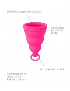 Lily Cup One copa menstrual | Higiene | Farmaelglobo 2