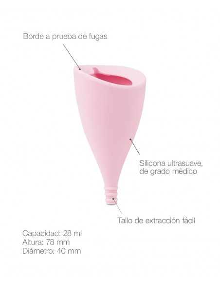 Lily Cup copa menstrual tamaño A | Higiene | Farmaelglobo