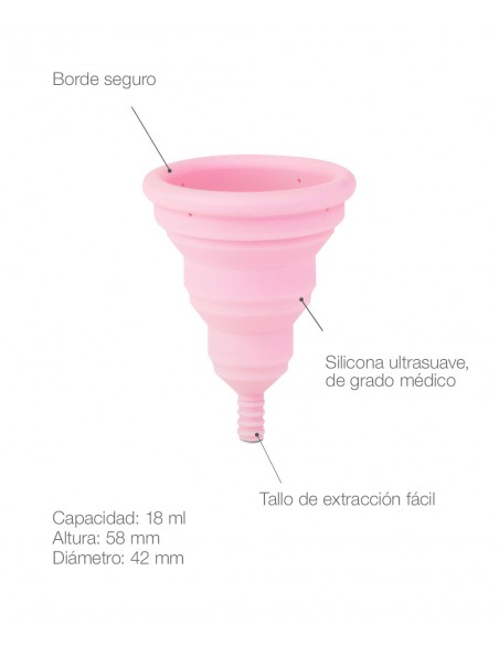 Lily Cup Compact tamaño A | Higiene | Farmaelglobo Lily Cup Compact tamaño A | Higiene | Farmaelglobo