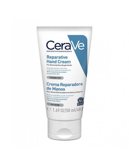 CeraVe Crema Reparadora de Manos 50 ml | Manos y pies | Farmaelglobo