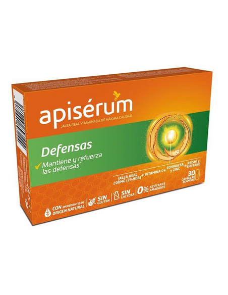 APISÉRUM DEFENSAS 30 CÁPSULAS BLANDAS | Dietética y nutrición | Far...