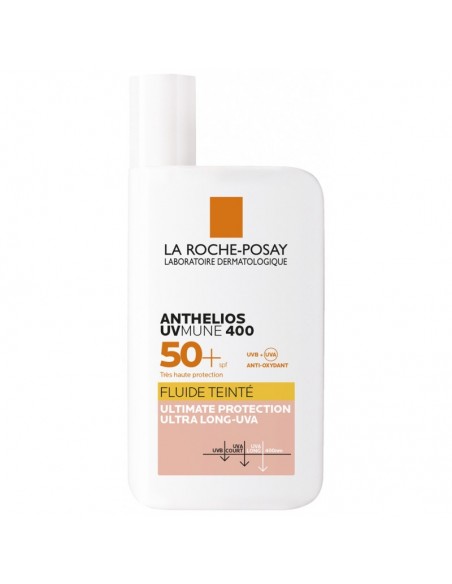 La Roche-Posay Anthelios UVMUNE 400 Fluido Invisible Color SPF50+ 5... La Roche-Posay Anthelios UVMUNE 400 Fluido Invisible Color SPF50+ 5...