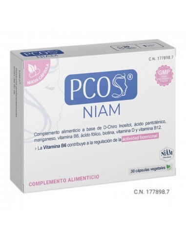 PCOS Suplemento Síndrome Ovarios Poliquísticos Laboratorios NIAM