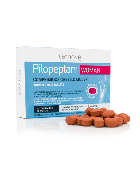 Pilopeptan Woman Cabello Mujer 30 comprimidos | Vitaminas | Farmael...