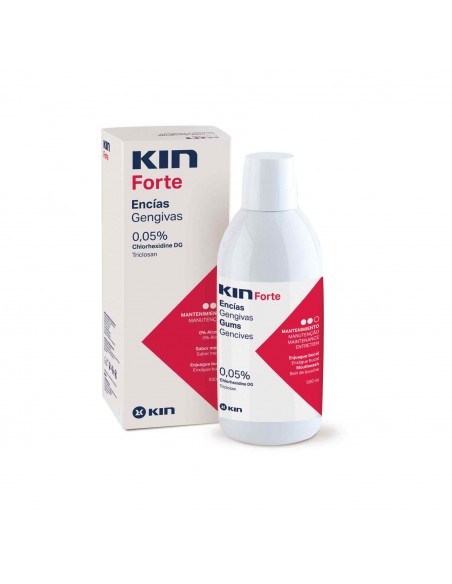 Kin Forte encías enjuague bucal 500 ml | Higiene bucal | Farmaelglobo
