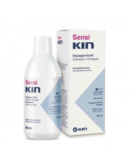 SensiKIN enjuague bucal 500 ml | Higiene bucal | Farmaelglobo SensiKIN enjuague bucal 500 ml | Higiene bucal | Farmaelglobo