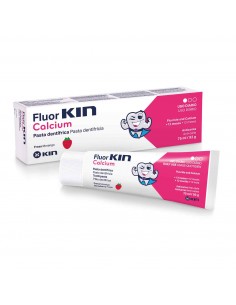 FluorKIN Calcium pasta dentífrica 75 ml | Higiene bucal | Farmaelglobo