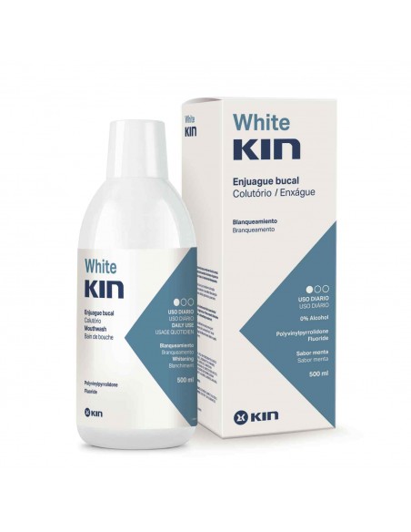 WhiteKIN enjuague bucal 500 ml | Higiene bucal | Farmaelglobo
