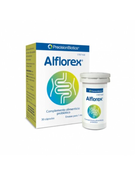 Alflorex complemento alimenticio probiótico 30 cápsulas | Probiotic...