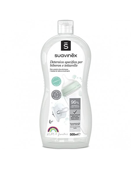 Suavinex Detergente Especial Biberones y Tetinas 500 ml | Bebé | Fa...