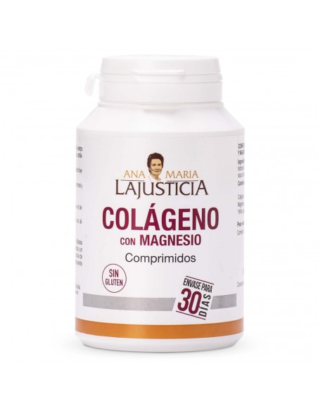 Ana María Lajusticia Colágeno con magnesio 180 comprimidos | Comple... Ana María Lajusticia Colágeno con magnesio 180 comprimidos | Comple...