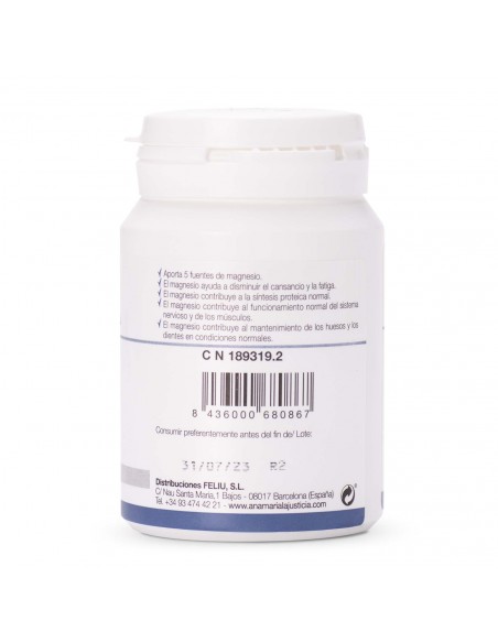 Ana María Lajusticia Magnesio Total 5 Sales 100 Comprimidos | Compl...
