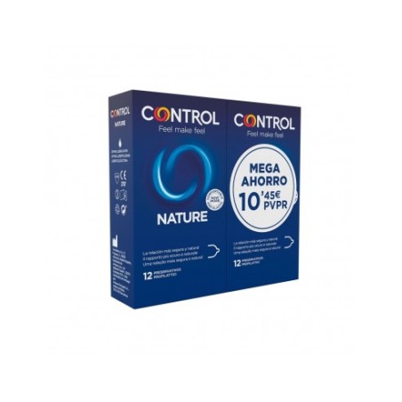 Control Nature Preservativos Mega ahorro 2x12 unidades | Sexualidad...