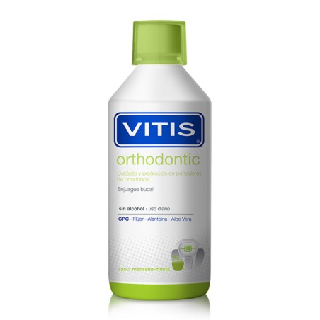 Vitis enjuague bucal orthodontic 1.000 ml | Higiene bucal | Farmael...