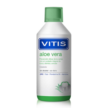 Vitis colutorio aloe vera sabor menta 500 ml | Higiene bucal | Farm... Vitis colutorio aloe vera sabor menta 500 ml | Higiene bucal | Farm...