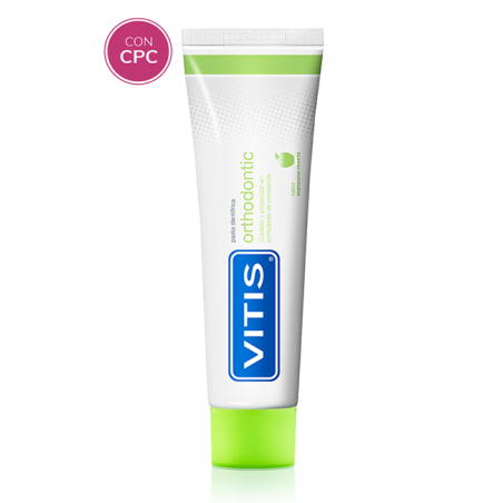 Vitis pasta dentífrica Orthodontic sabor manzana-menta 100 ml | Hig...