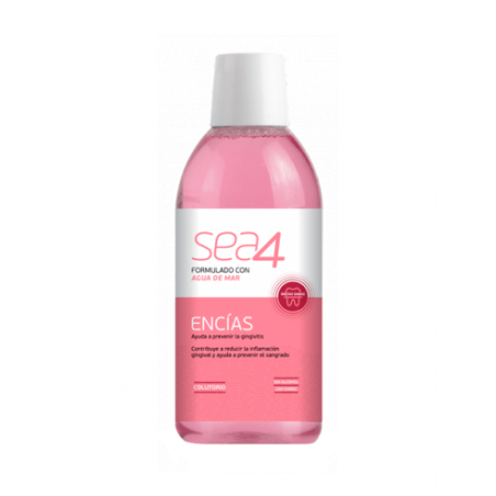 Sea4 colutorio encías 500 ml | Higiene bucal | Farmaelglobo Sea4 colutorio encías 500 ml | Higiene bucal | Farmaelglobo