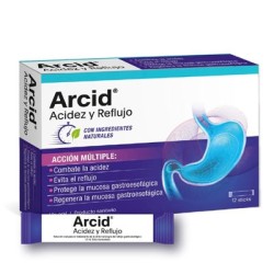 Arcid Acidez y Reflujo 24 Sticks 10 ml | Fitoterapia | Farmaelglobo