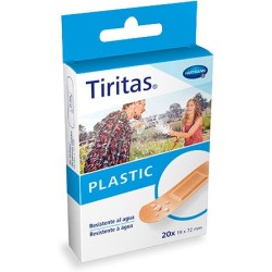 Hartmann Tiritas® Plastic Resistentes al agua 20 uds 19x72mm | Salu...