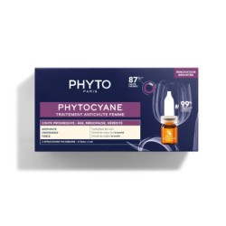 PHYTOCYANE Ampollas Tratamiento Anticaída Progresiva mujer 12 ampol...