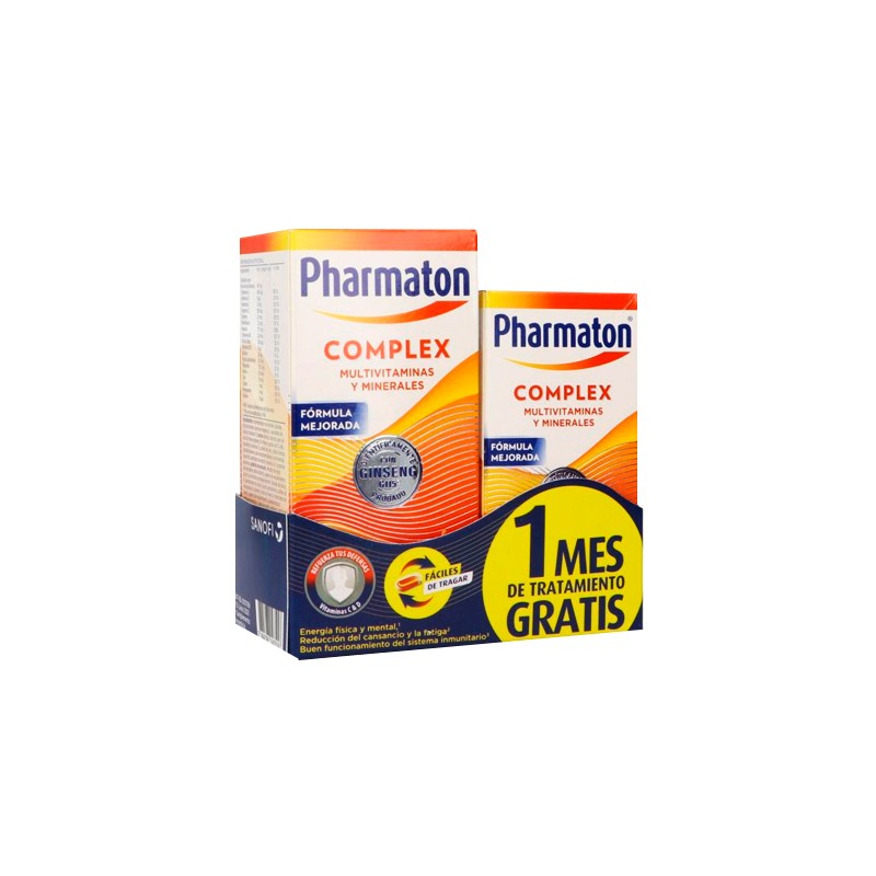Pharmaton complex 100 comprimidos + 1 MES GRATIS